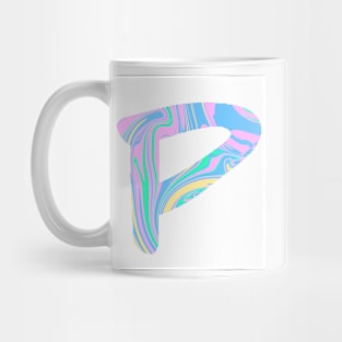 Marbled P Mug